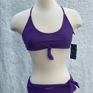 New Two Piece Women Bikini Set in Color purple size Small